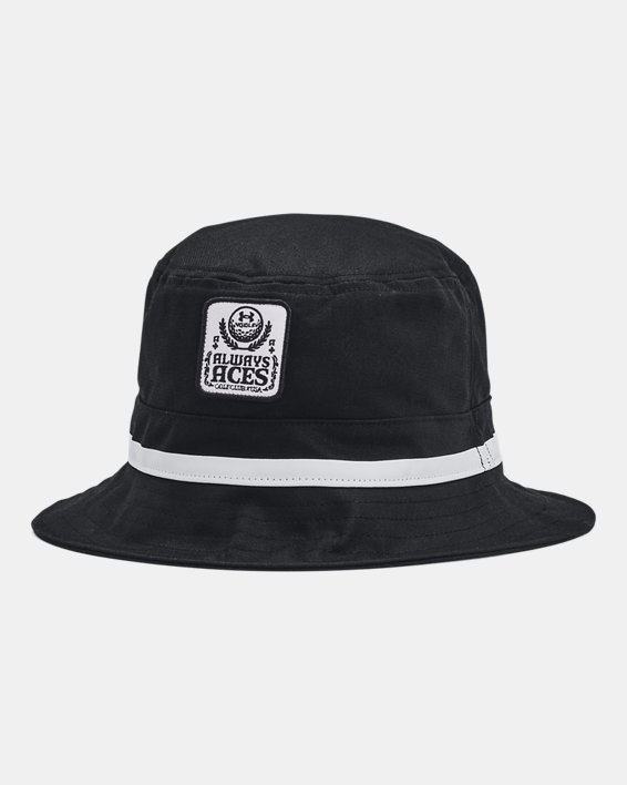 Unisex UA Drive Bucket Hat in Black image number 0